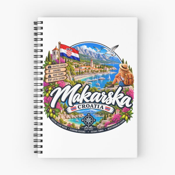 Item preview, Makarska Croatia – Adriatic Coast Biokovo & Hiking Adventures designed and sold by Wandervogel123.