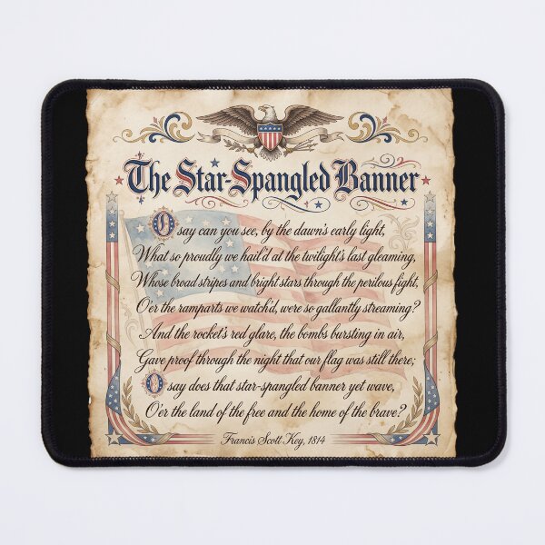 Item preview, THE STAR SPANGLED BANNER designed and sold by BabaSoti.