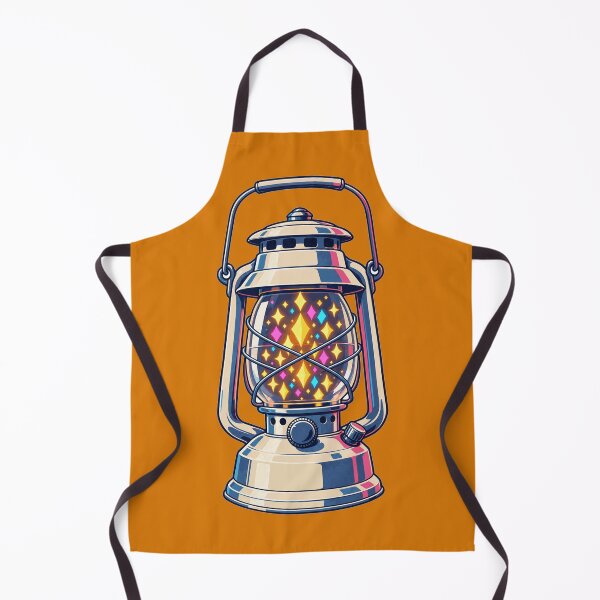 Item preview, Magical Lantern Firefly Glowing Sparkles Vintage Camping Design designed and sold by KungPowUnicorn.