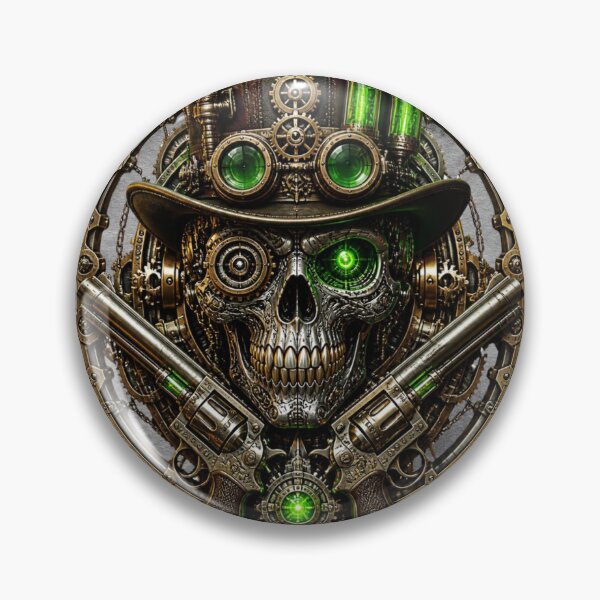 Item preview, ArtSteampunkCyberpunkSkull designed and sold by Artrendzs.