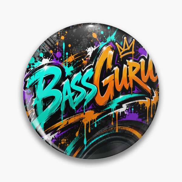 Item preview, Graffiti Bass Guru designed and sold by DeinDesignDepot.
