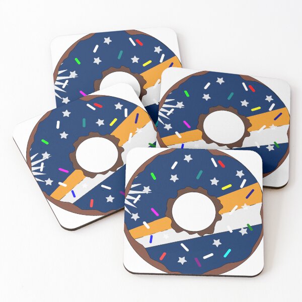 Item preview, Marshall Islands Flag Donut – Colorful Sprinkles Country Pride designed and sold by TheIconSmith.