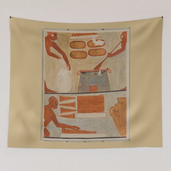 Item preview, Preparing and Cooking Cakes, Tomb of Rekhmire designed and sold by AnimaliaStar.