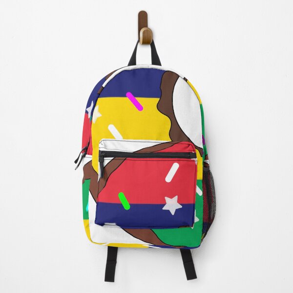 Item preview, Mauritius Flag Donut – Colorful Sprinkles Country Pride designed and sold by TheIconSmith.