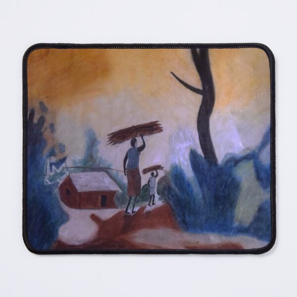 Item preview, Mother and Child Returning from the Farm designed and sold by BlessDuniArtworks.