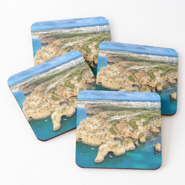 Item preview, Aerial View of Ponta da Piedade Portugal designed and sold by ShotsByLau.