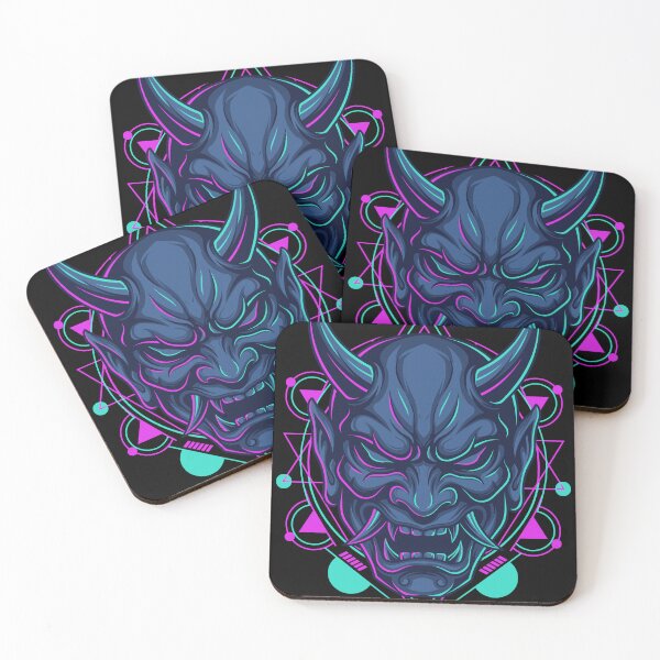 Item preview, Menacing Samurai Demon Mask Orbit Design designed and sold by Ranpict.