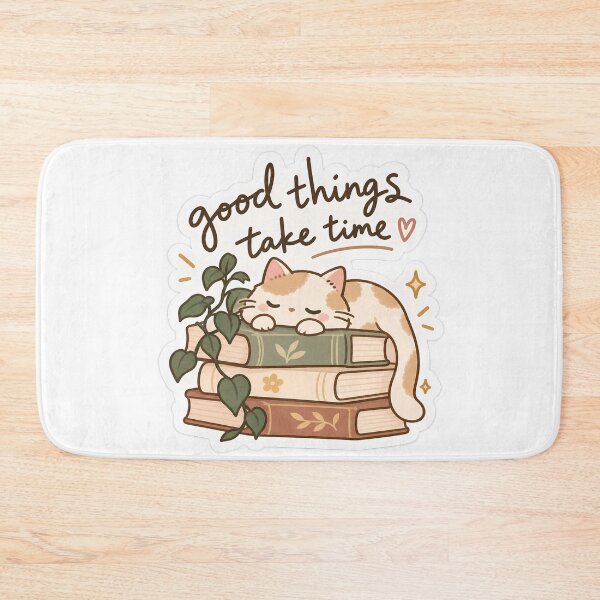 Item preview, Good things take time designed and sold by WhimsyPeachCo.