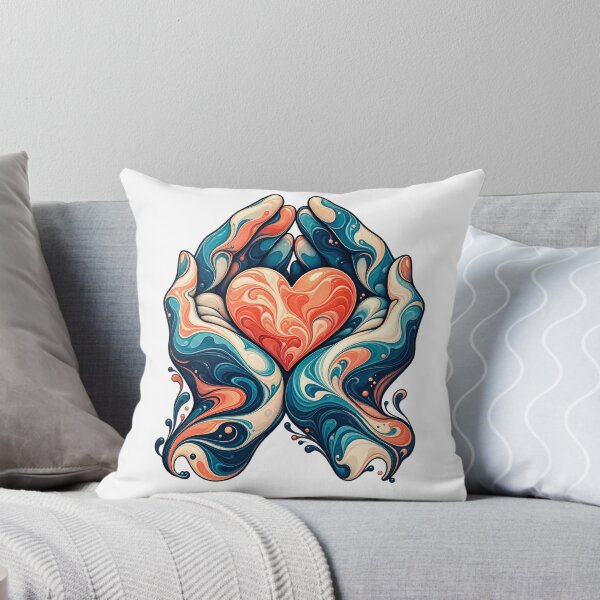Item preview, Caring Hands Heart Nurse Art designed and sold by TeNovaStudio.
