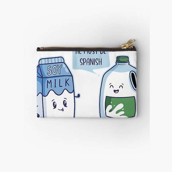 Item preview, Funny Kawaii Milk Soy Milk He Must Be Spanish T-Shirt designed and sold by weirdcountry.