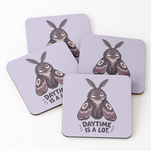 Item preview, Funny Moth Daytime Is a Lot designed and sold by QuietNovaShop.