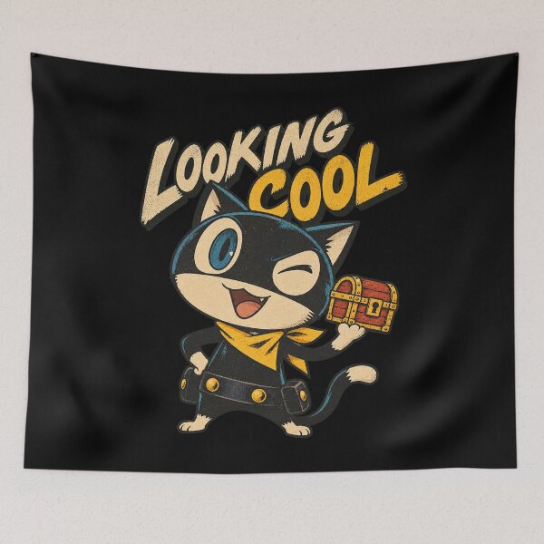 Aperçu de l'œuvre Morgana de Persona 5 a l'air cool créée et vendue par Pandaburba.