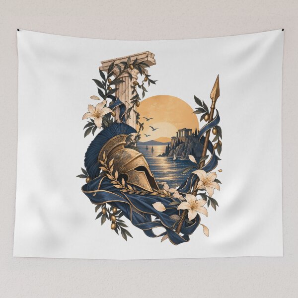 Item preview, Odyssey illustration designed and sold by WhimsyPeachCo.