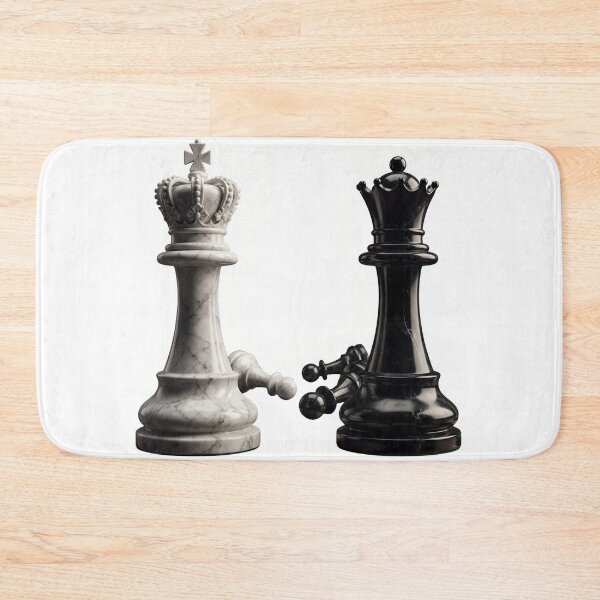 Item preview, Dramatic Chess Pieces King and Queen designed and sold by YNAMREG.