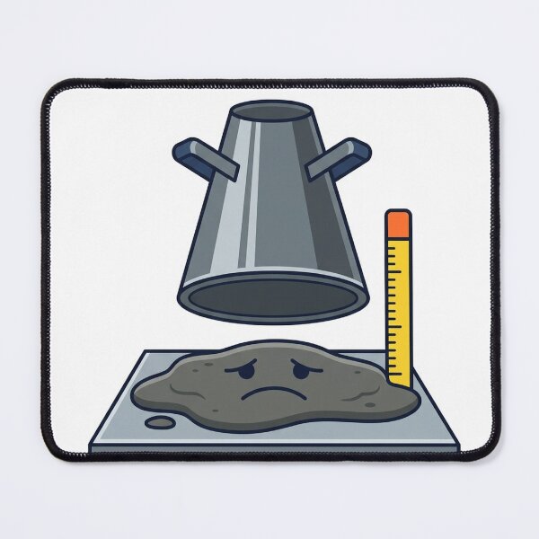 Item preview, Concrete Slump Test Failed designed and sold by YNAMREG.