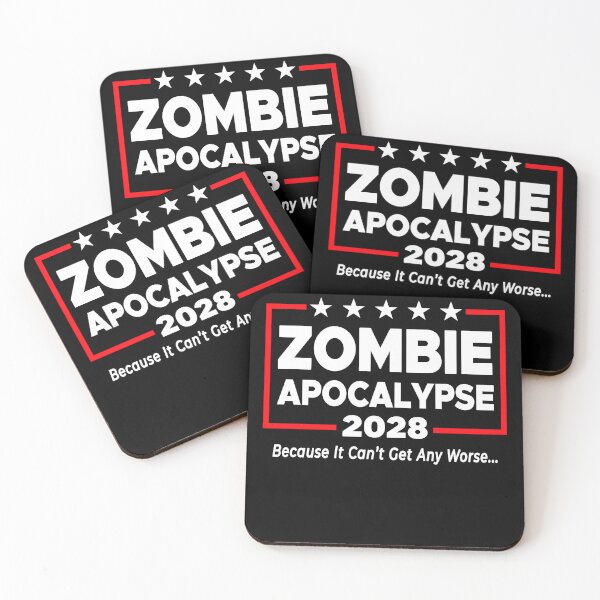 Item preview, Vote Zombie Apocalypse 2028 Election Parody designed and sold by ShirtWreck.