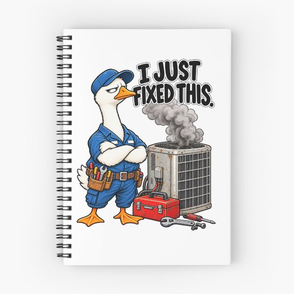 Item preview, Funny HVAC Technician – I Just Fixed This designed and sold by DoodleDarling.