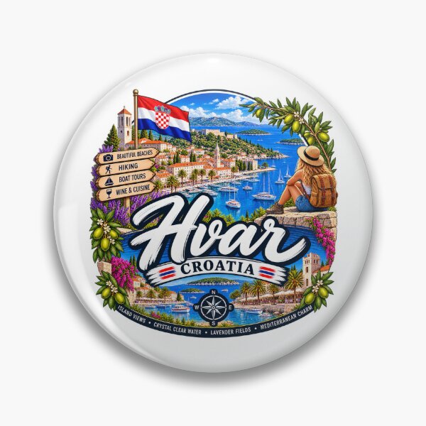 Item preview, Hvar Croatia – Dreamlike island world of the Adriatic coast & hiking adventures designed and sold by Wandervogel123.