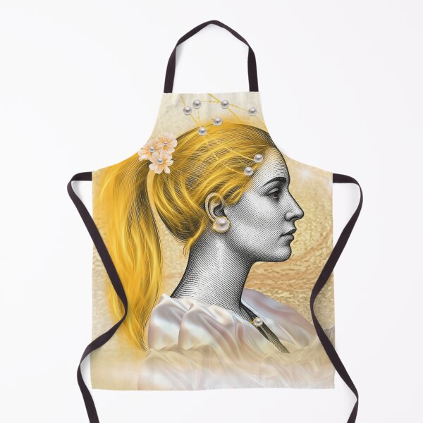 Item preview, Vintage Lady Portrait Surreal Art Print designed and sold by tinkeybabes.