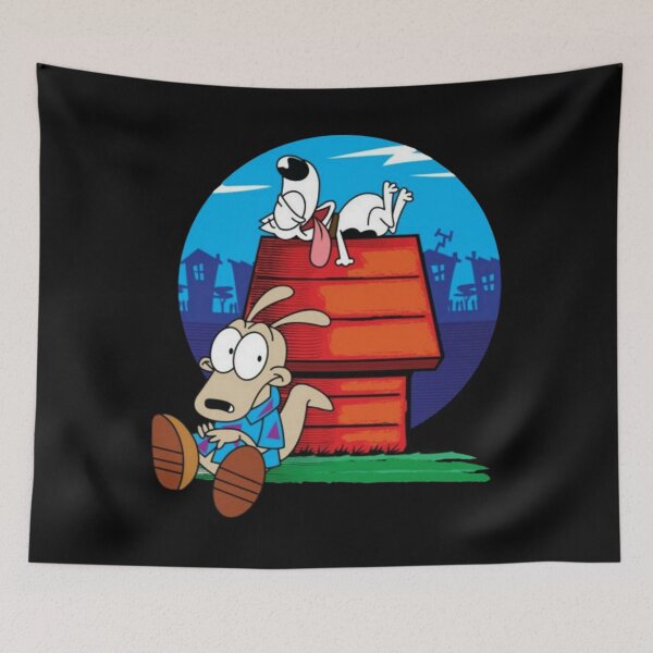 Item preview, Rocko's Modern Life and Snoopy Crossover designed and sold by Corbinee.