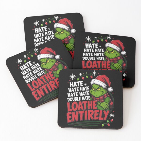 Item preview, Grinch Hate Hate Double Hate designed and sold by Chetzarart.