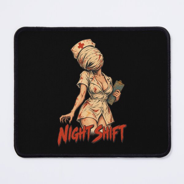 Item preview, Silent Hill Bubble Head Nurse Night Shift designed and sold by Pandaburba.