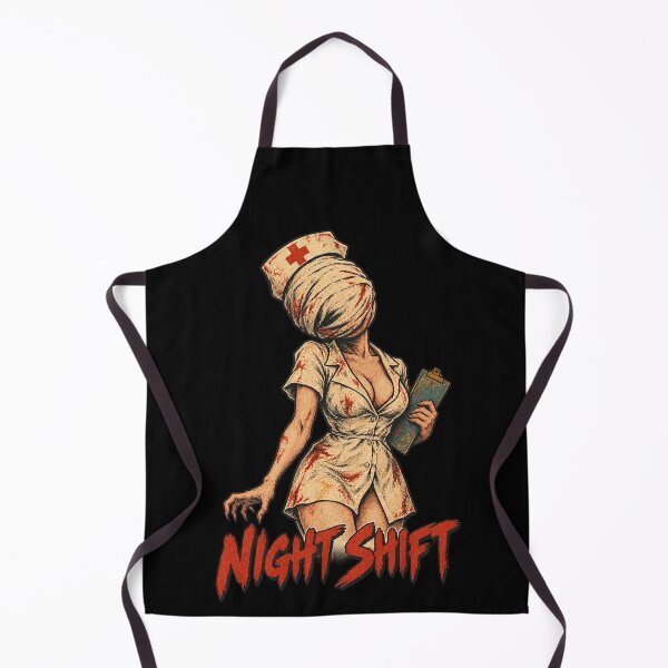 Item preview, Silent Hill Bubble Head Nurse Night Shift designed and sold by Pandaburba.