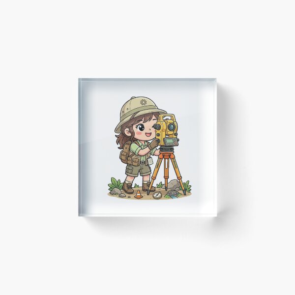 Item preview, Surveyor as Explorer Sticker - Civil Engineering Land Survey Adventure Mapping Humor designed and sold by YNAMREG.