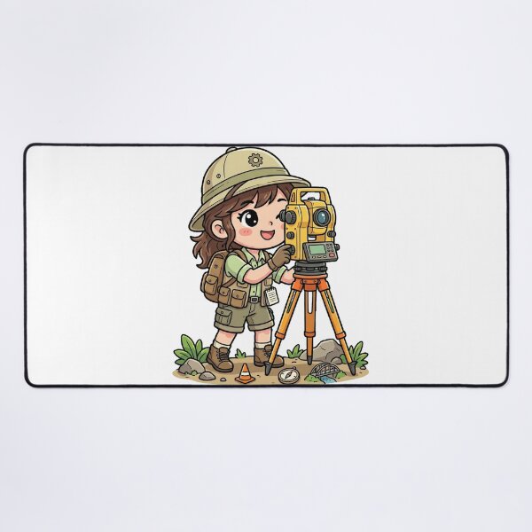 Item preview, Surveyor as Explorer Sticker - Civil Engineering Land Survey Adventure Mapping Humor designed and sold by YNAMREG.
