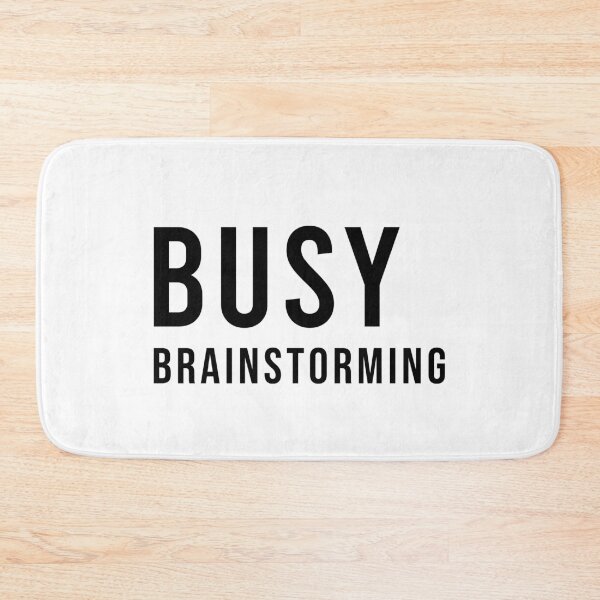 Item preview, BUSY BRAINSTORMING, Unique designed and sold by villacreativa.