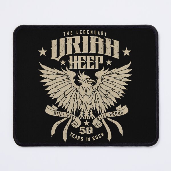 Item preview, Uriah Heep Legendary Eagle Rock Emblem Design designed and sold by Francisco Brennan.