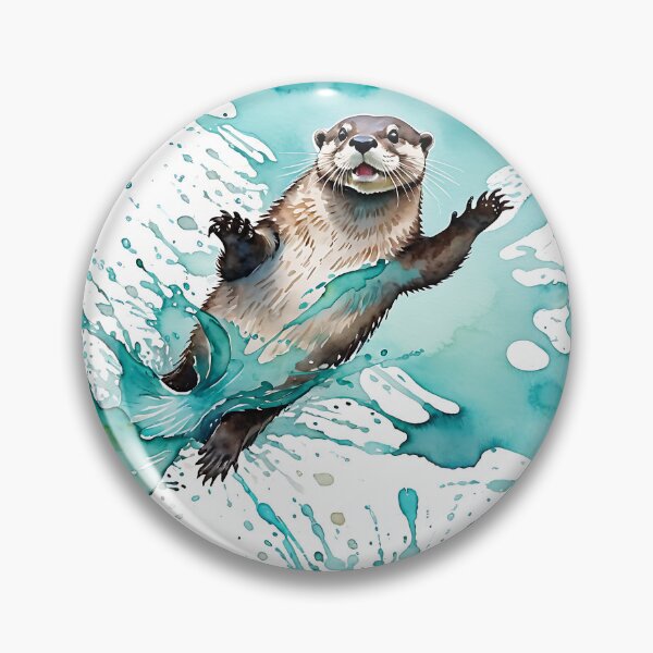 Item preview, Nutria en color menta designed and sold by Plotterzebra.