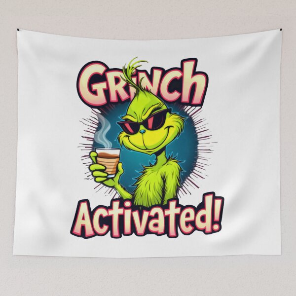 Item preview, Grinch mode activated merry Christmas designed and sold by Chetzarart.