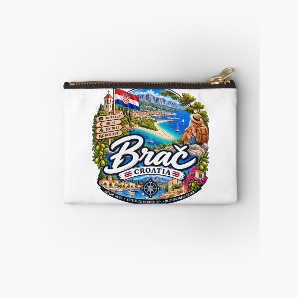 Item preview, Brač Island Croatia – Zlatni Rat Beach & Hiking Adventure designed and sold by Wandervogel123.