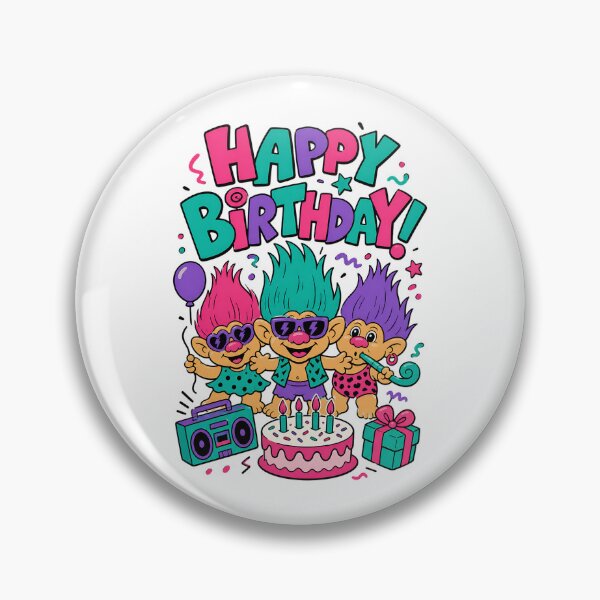 Item preview, Happy Birthday Trolls Party designed and sold by BrambleBox.
