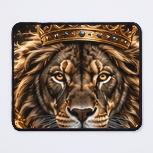 Item preview, Luxury Black & Gold Lion King designed and sold by Inrastylish888.