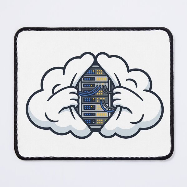 Item preview, Someone Elses Computer Cloud Sticker designed and sold by YNAMREG.