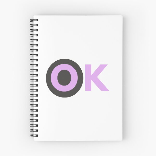 Item preview, Minimalist Pink OK Typography Typography Art designed and sold by Fine-Arts-Lab.
