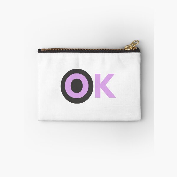 Item preview, Minimalist Pink OK Typography Typography Art designed and sold by Fine-Arts-Lab.