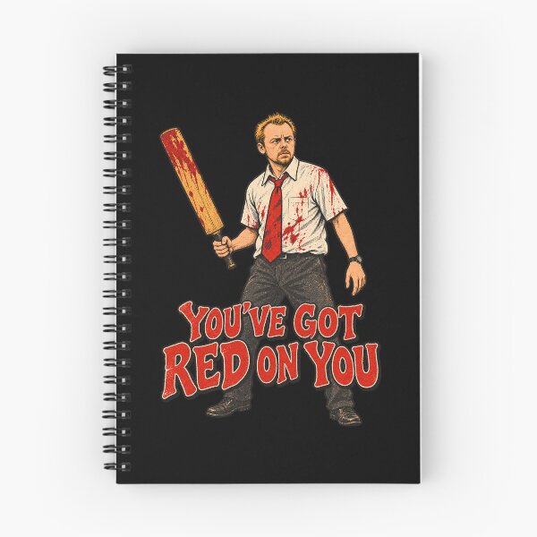 Item preview, Shaun of the Dead You've Got Red on You designed and sold by Pandaburba.
