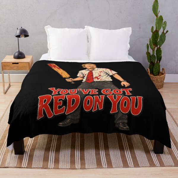 Item preview, Shaun of the Dead You've Got Red on You designed and sold by Pandaburba.