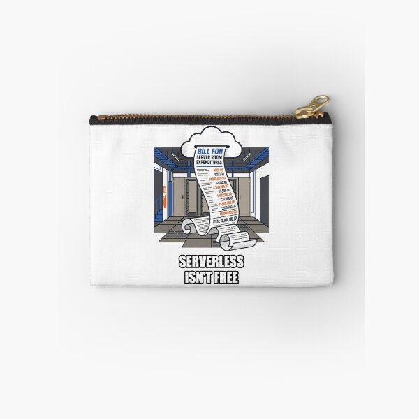 Item preview, Serverless Is Not Free Cloud Sticker designed and sold by YNAMREG.
