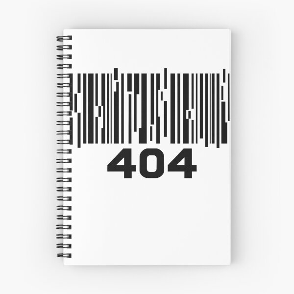 Item preview, 404 Barcode Glitch - Funny Tech Error Graphic designed and sold by Per My Last Nerve Studio.