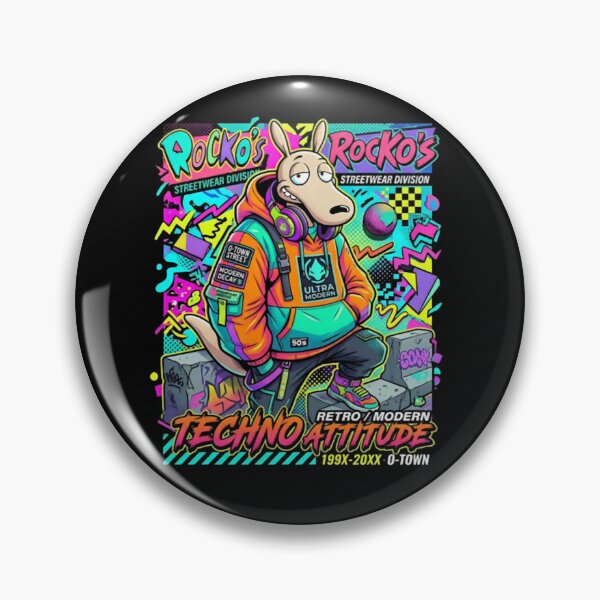 Item preview, Rocko's Modern Life Techno Streetwear Division designed and sold by Corbinee.