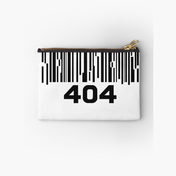 Item preview, 404 Barcode Glitch - Funny Tech Error Graphic designed and sold by Per My Last Nerve Studio.