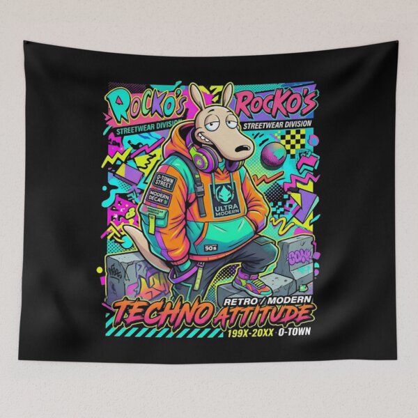 Item preview, Rocko's Modern Life Techno Streetwear Division designed and sold by Corbinee.