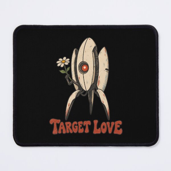 Item preview, Portal Turret Target Love designed and sold by Pandaburba.