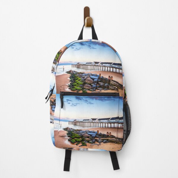 Item preview, Southwold Pier Beyond the Coastal Rocks, Suffolk, England designed and sold by Paul Thompson Photography.
