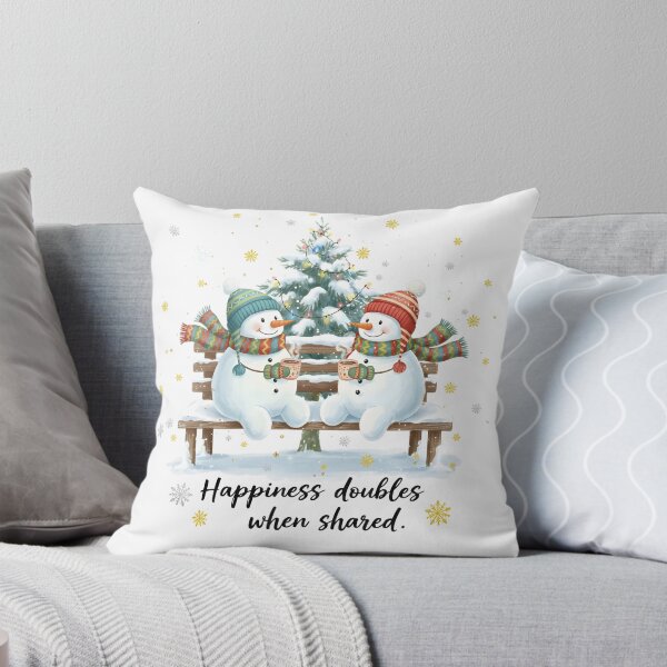 Item preview, Cute Snowman Couple Coffee Christmas Holiday designed and sold by NatalieJeans.