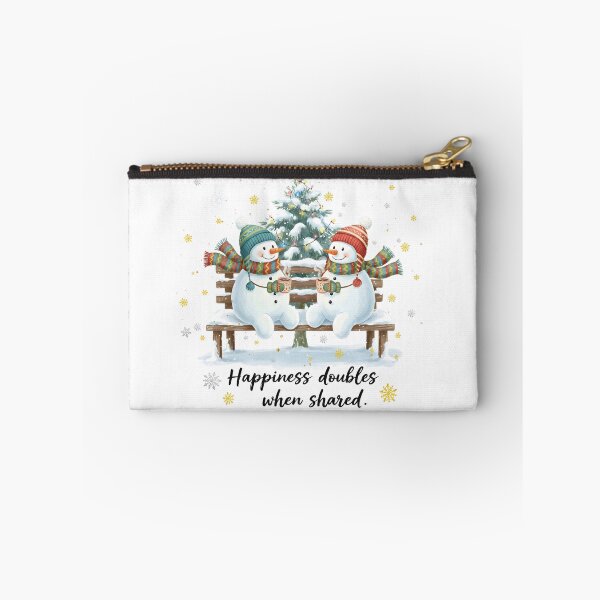 Item preview, Cute Snowman Couple Coffee Christmas Holiday designed and sold by NatalieJeans.